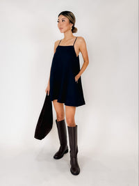 Bondi Born Leiden Flared Mini Dress