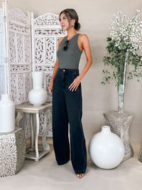 Pistola Lottie High Rise Relaxed Bowed Leg