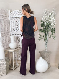 Pistola Penny High Rise Wide Leg