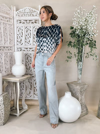 Pistola Wes High Rise Barrel Jean