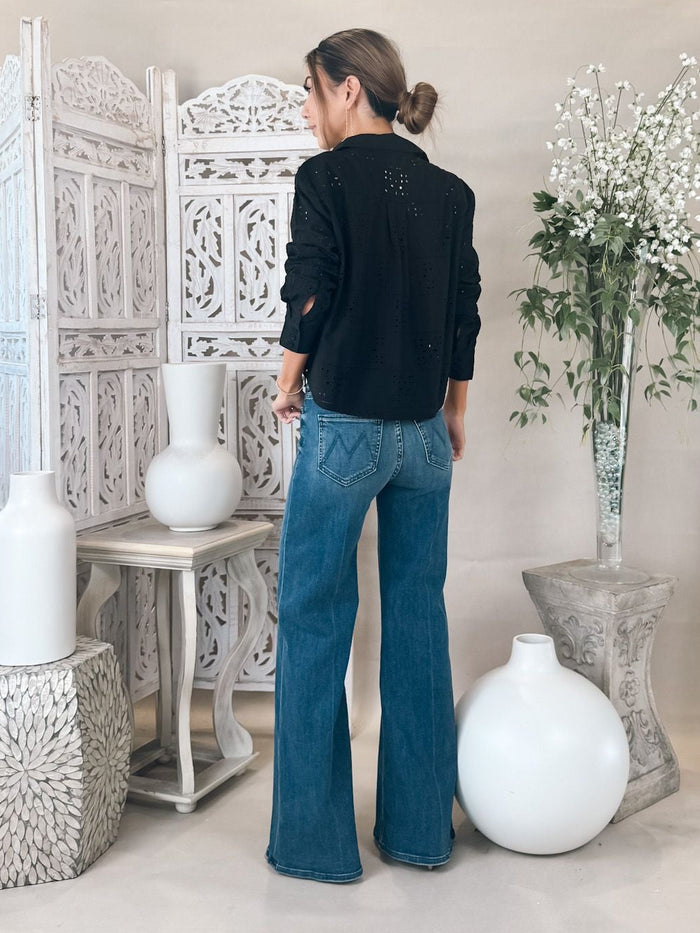 Bella Dahl Contrast Button Down