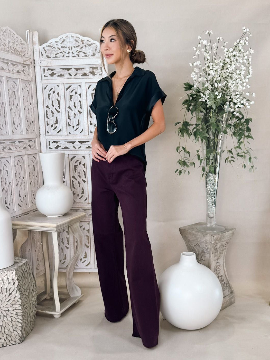 Pistola Penny High Rise Wide Leg