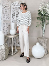 perfectwhitetee Niall French Terry Oversized Crew