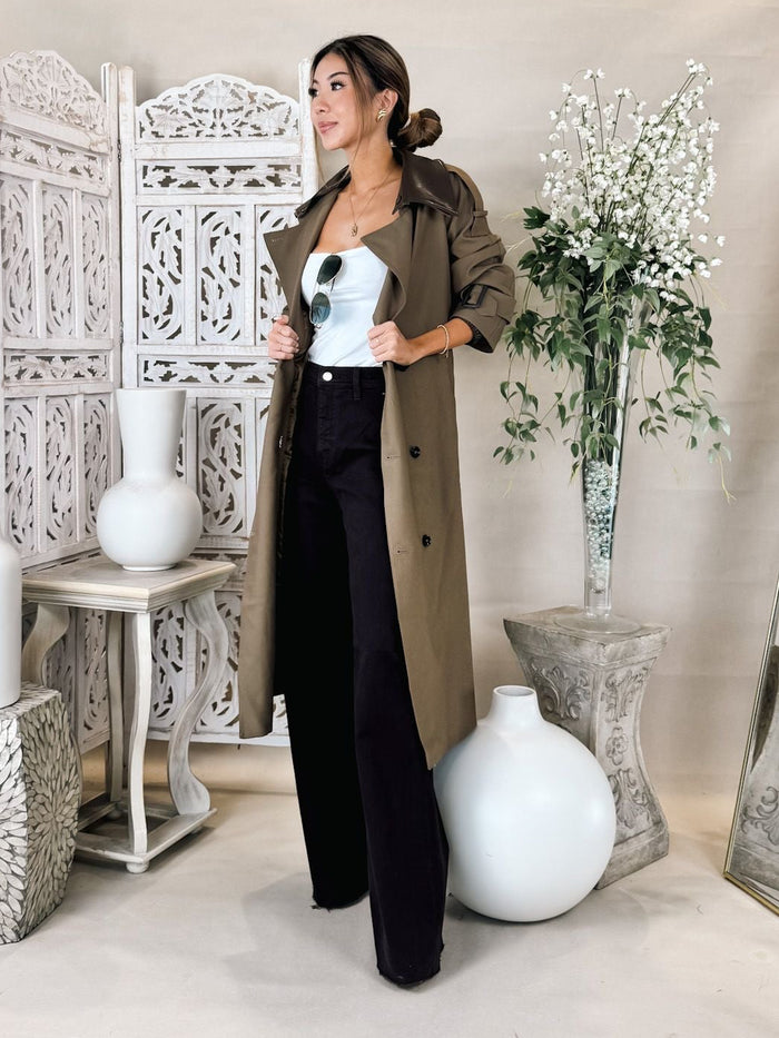 Line & Dot Linden Trench Coat