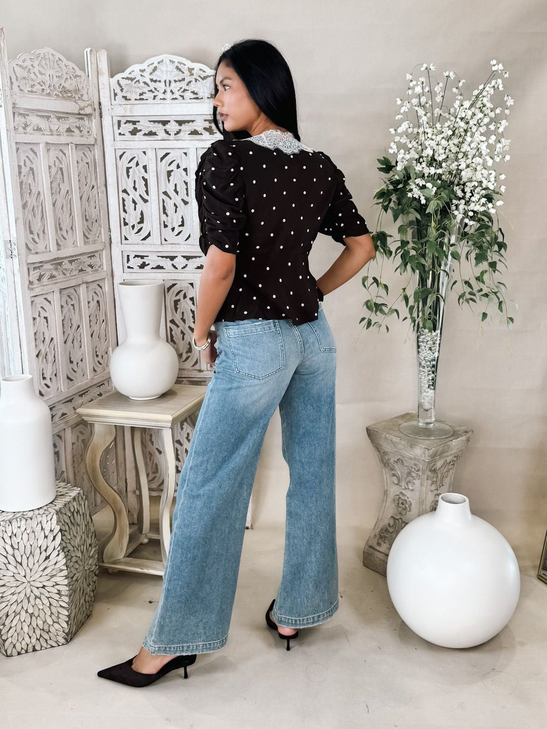 Pistola Jadyn Low Slung Palazzo