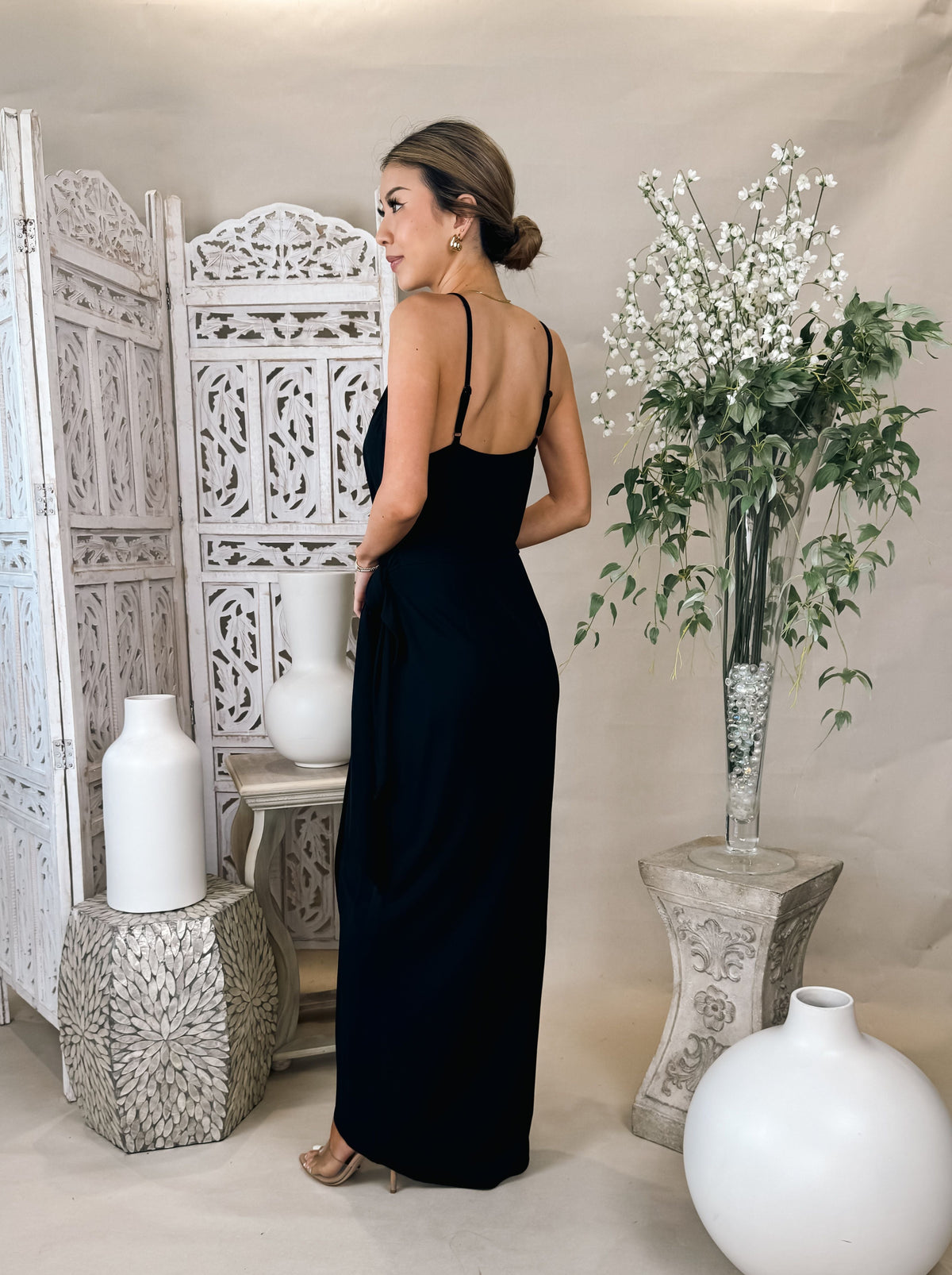 L'Agence Amilia Cami Wrap Dress