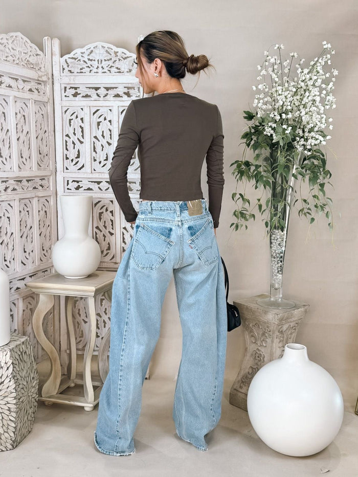 Enza Costa Supima Cotton New Classic V-Neck Cardi