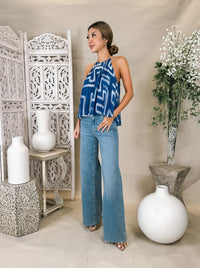 Bella Dahl Pleated Halter Top