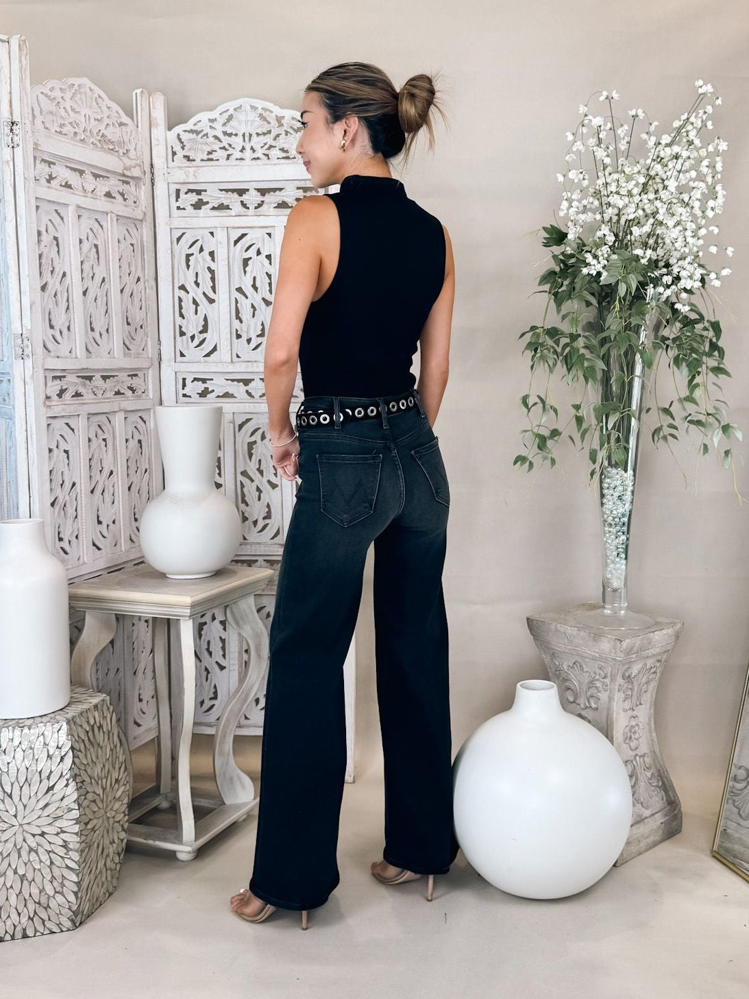 Mother The Mid Rise Rambler Zip Flood