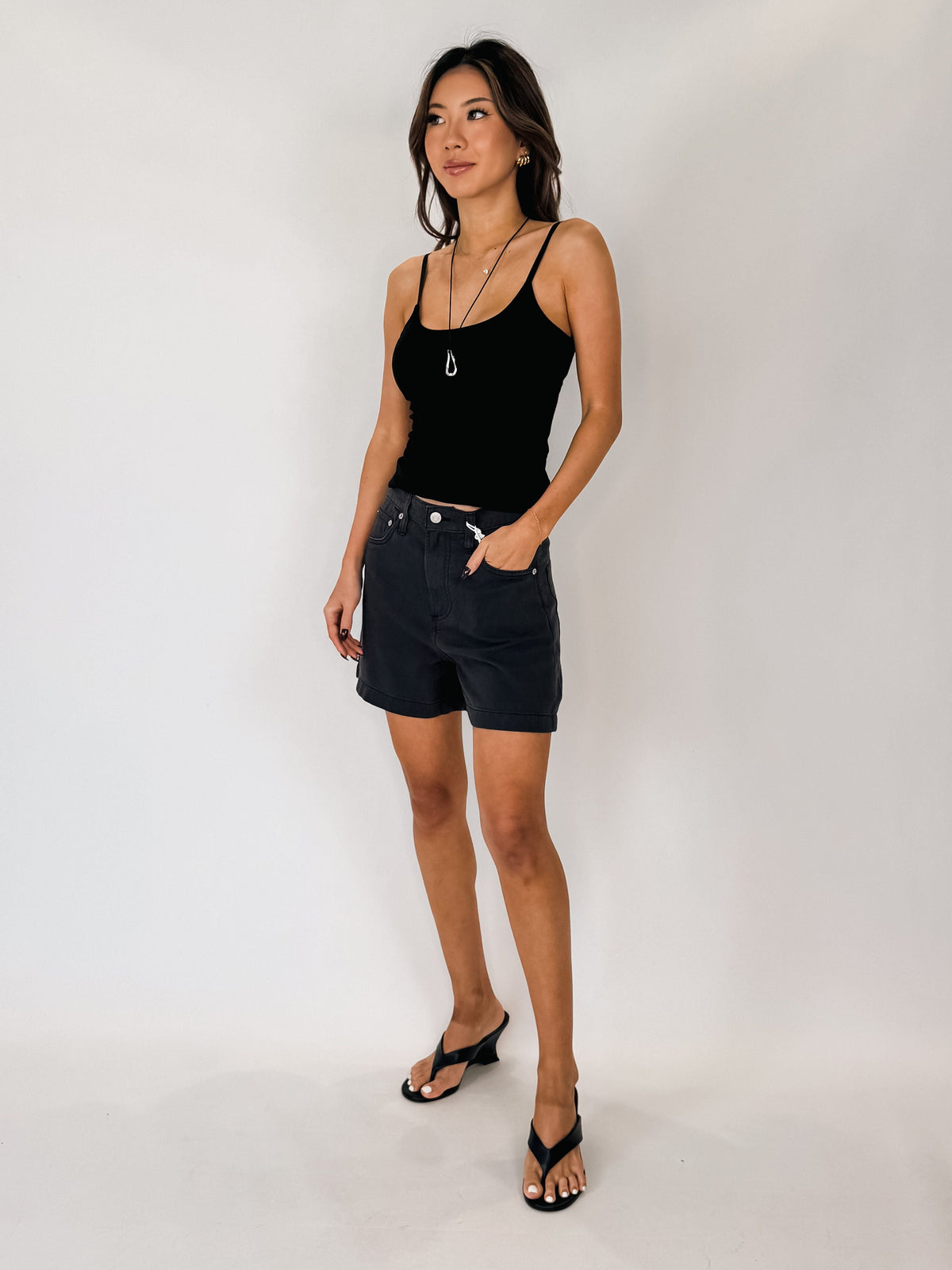 Pistola Kimora High Rise A-Line Short