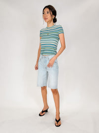Pistola Nolan Relaxed Straight Cut Off Jean