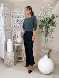 Z Supply Europa Poly Sheen Skirt