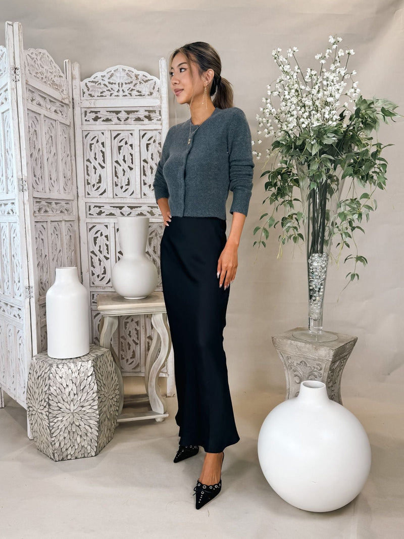 Z Supply Europa Poly Sheen Skirt