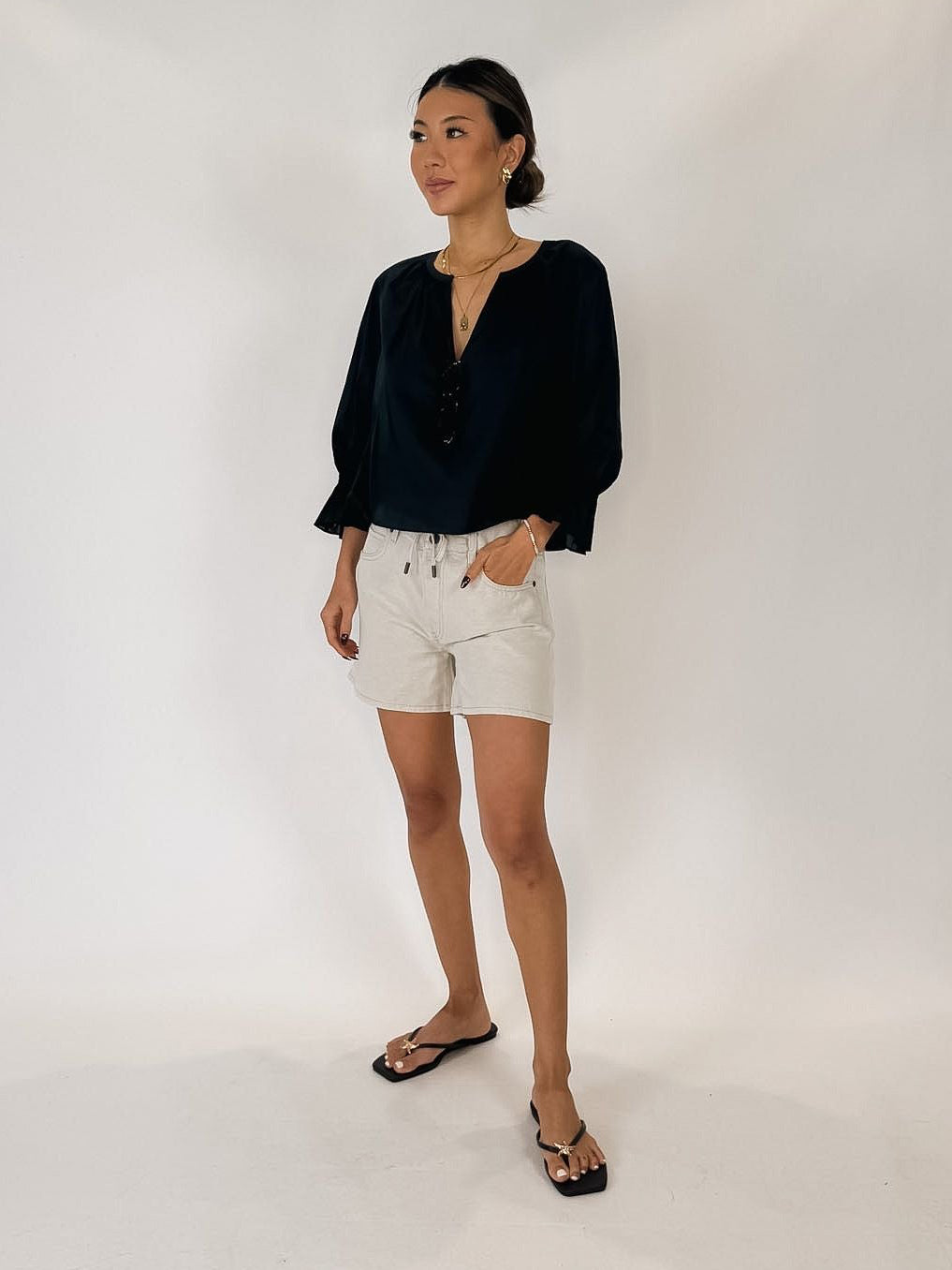 Frame The Poet Blouse