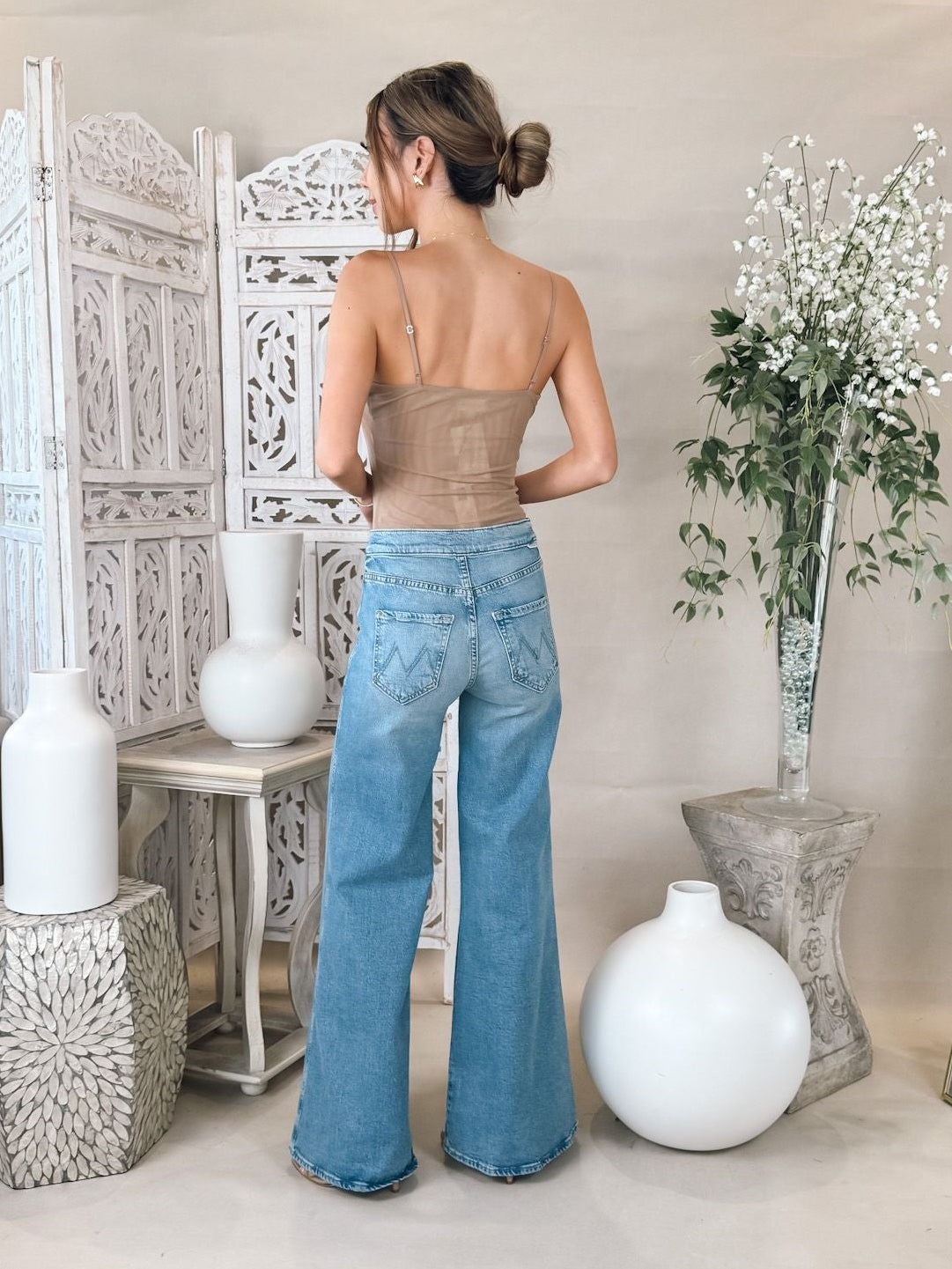 L'Agence Gelina Ruched Bodysuit