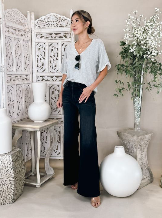 Mother The Mid Rise Rambler Zip Flood