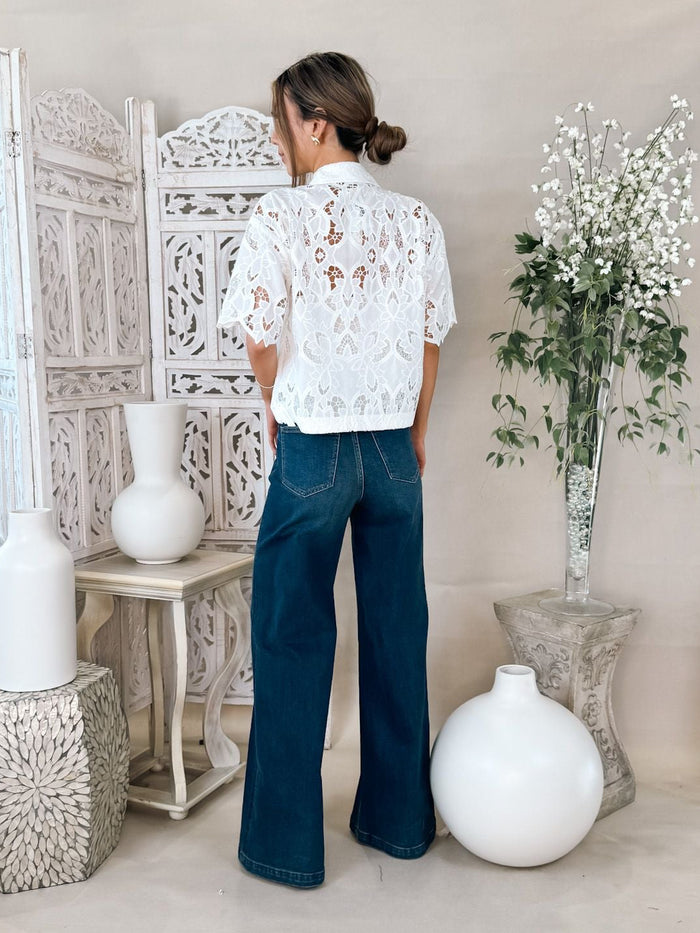 Z Supply Midnight Lace Top