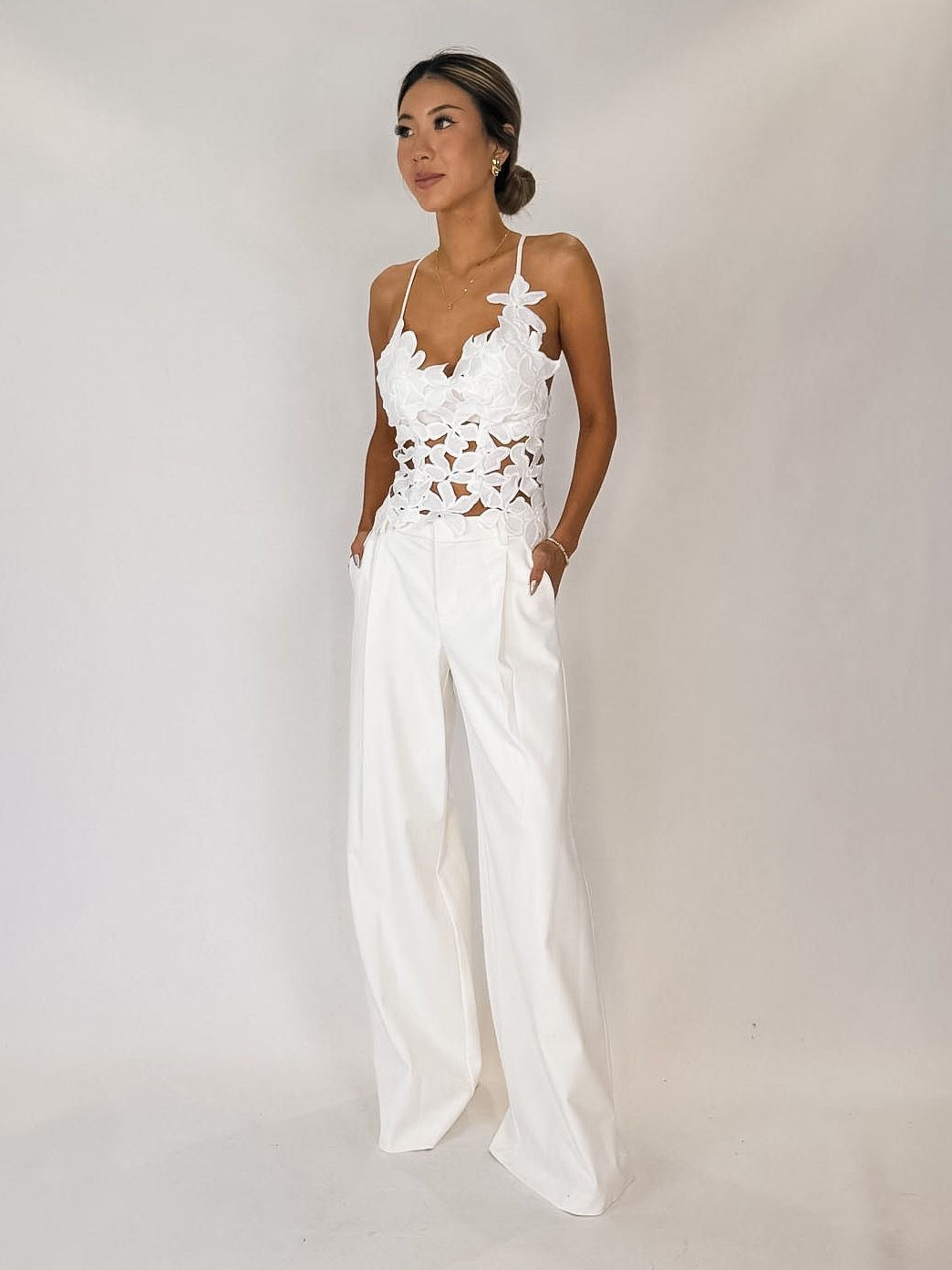 L'Agence Allanah Mid Rise Trouser