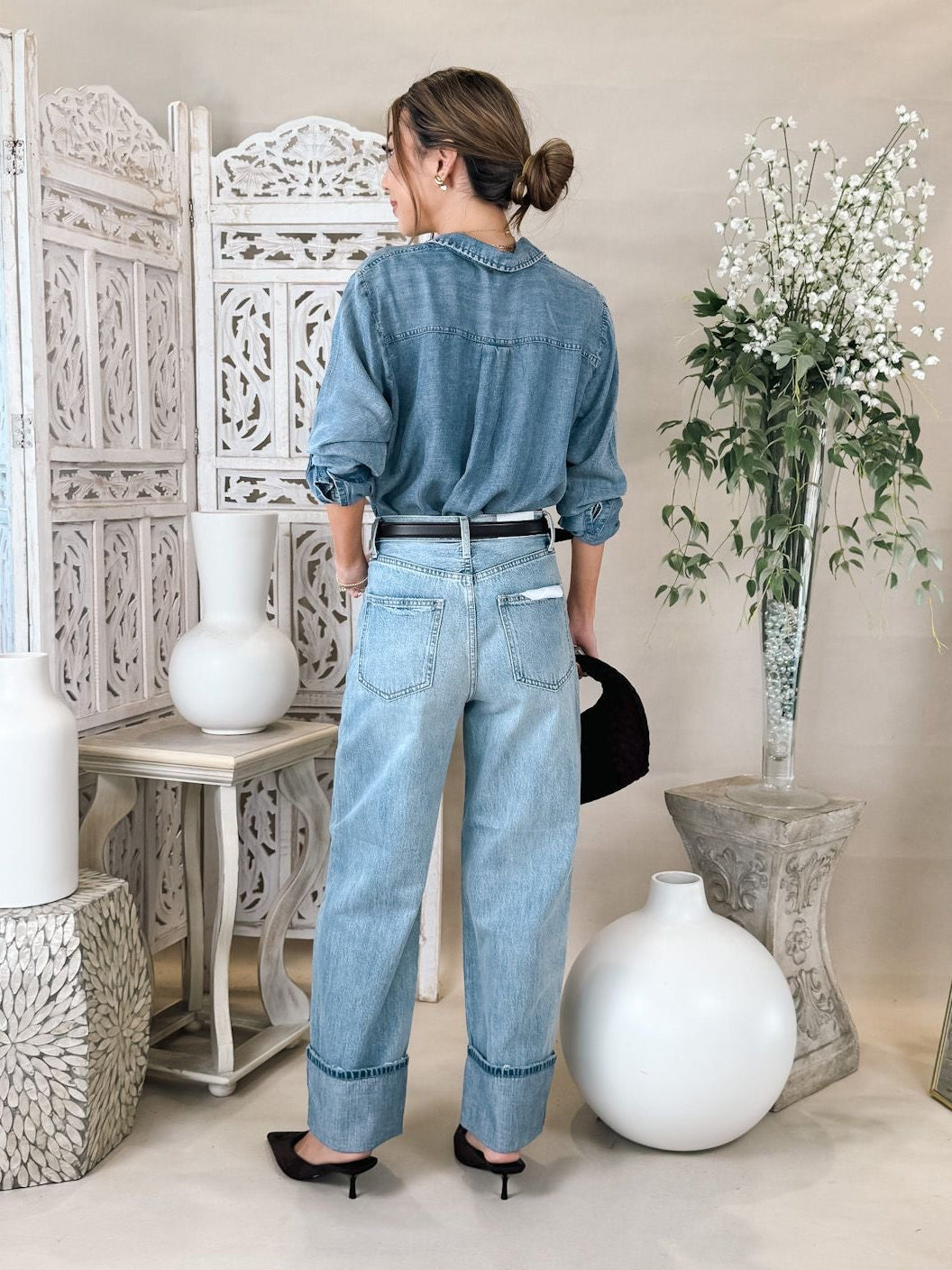 Splendid Reese Indigo Shirt