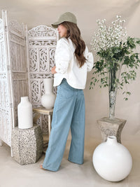 Z Supply Mia Loose Wide Leg Denim