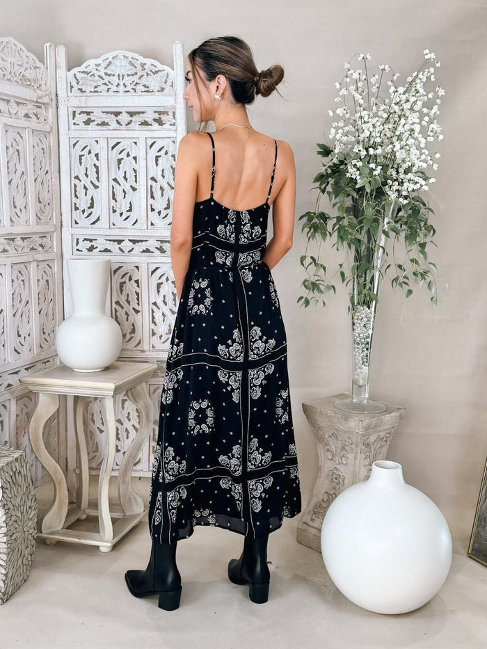 Bella Dahl Ruffle Cami Midi Dress