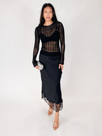 NIA Fox Mesh Top