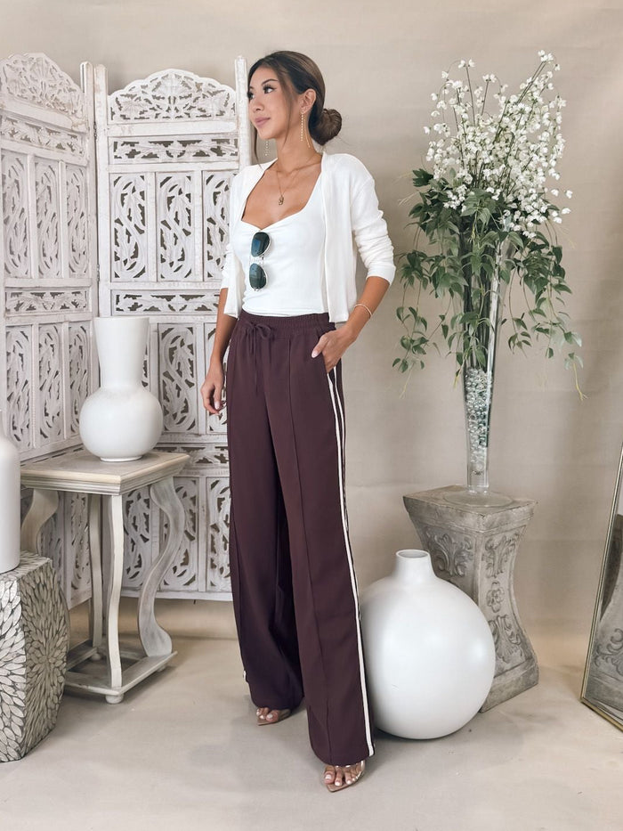 Perfectwhitetee Kelsey Sweater Rib L/S Cardigan