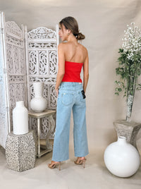 Paige Sasha Ankle Raw Hem Jean