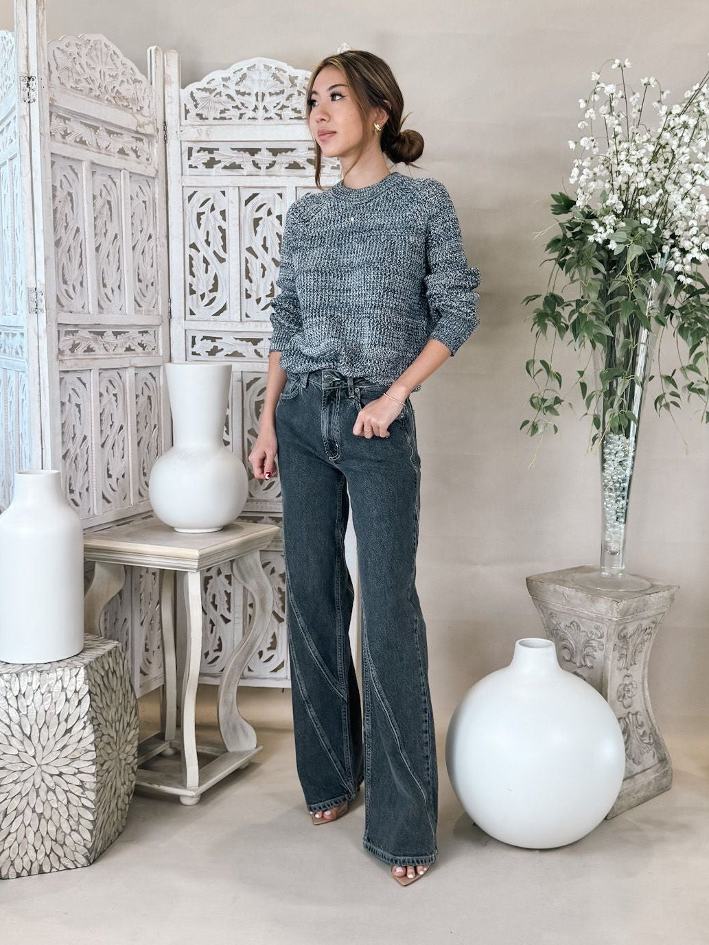 Pistola Edie Raglan Crewneck Sweater