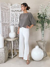 Michael Stars Roxy Balloon Sleeve Top