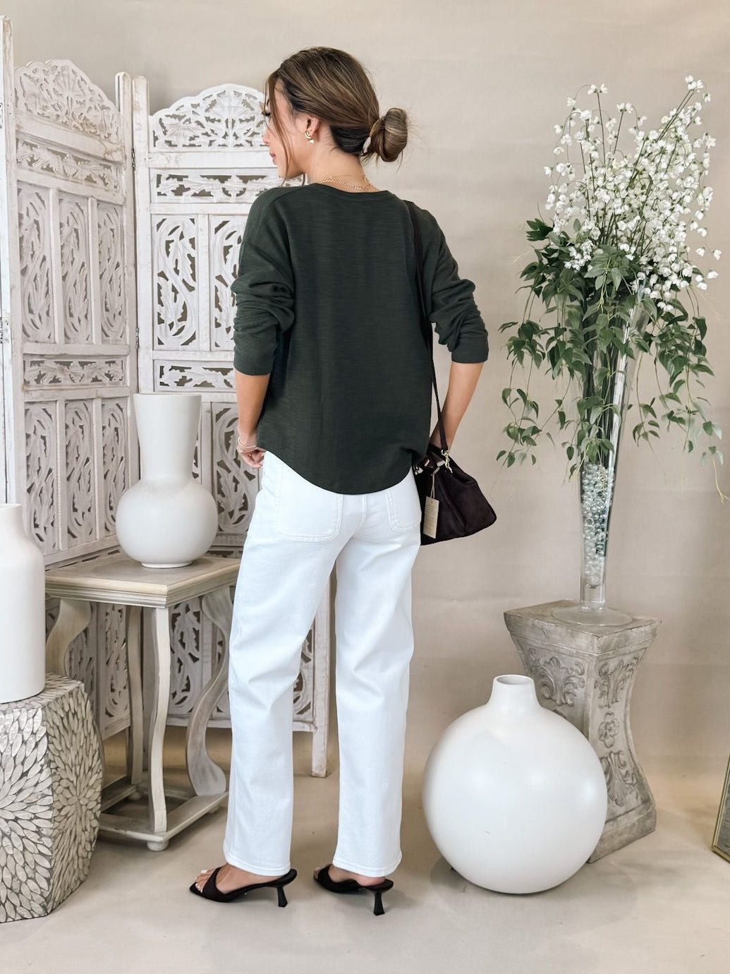 Frame The Modern Pocket Wide Jean