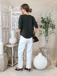 Frame The Modern Pocket Wide Jean