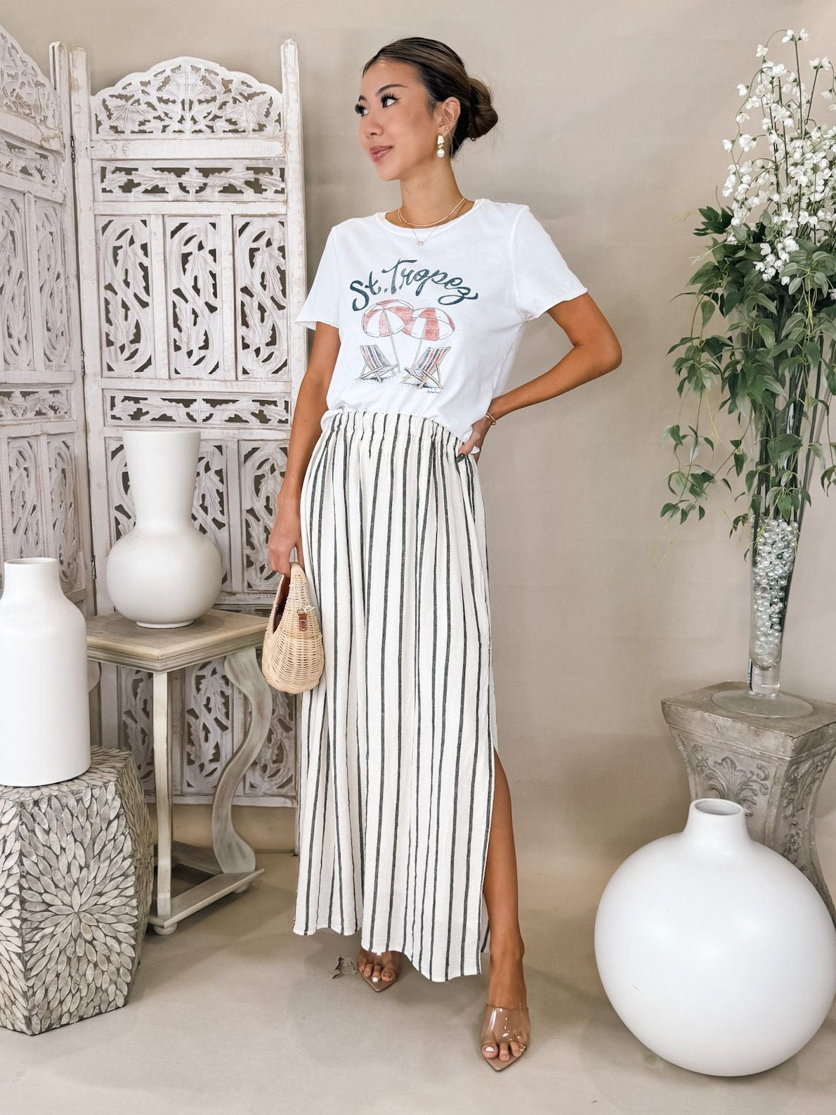 Z Supply Kassidy Stripe Skirt