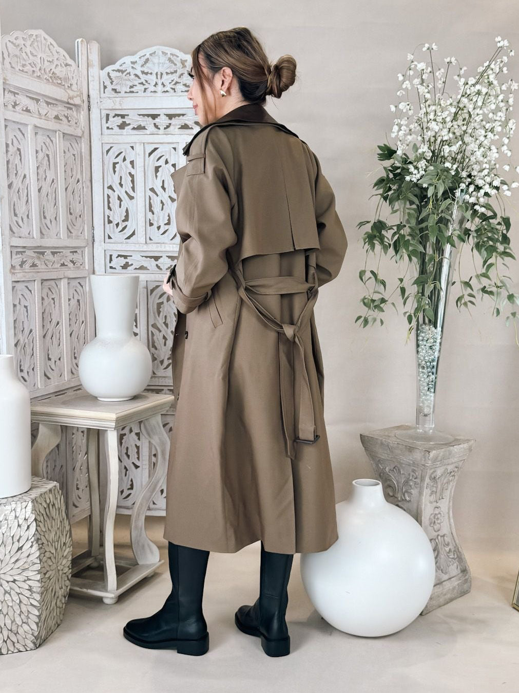 Line & Dot Linden Trench Coat