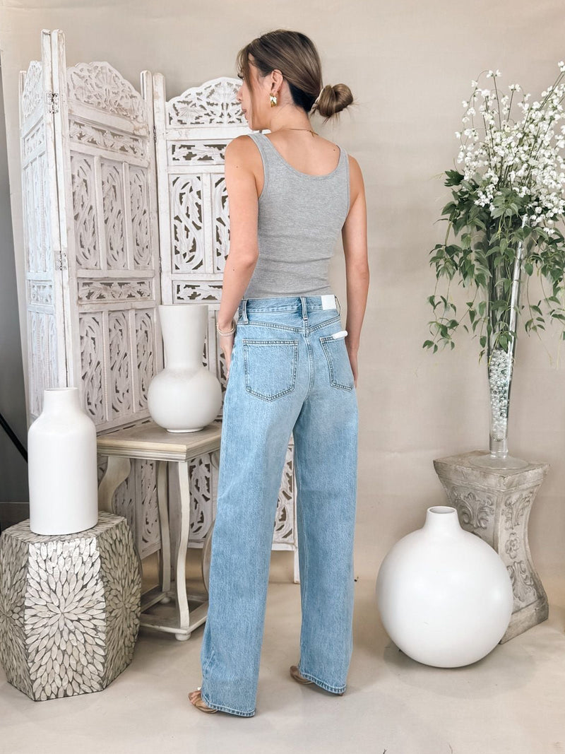 Pistola Wes High Rise Barrel Jean