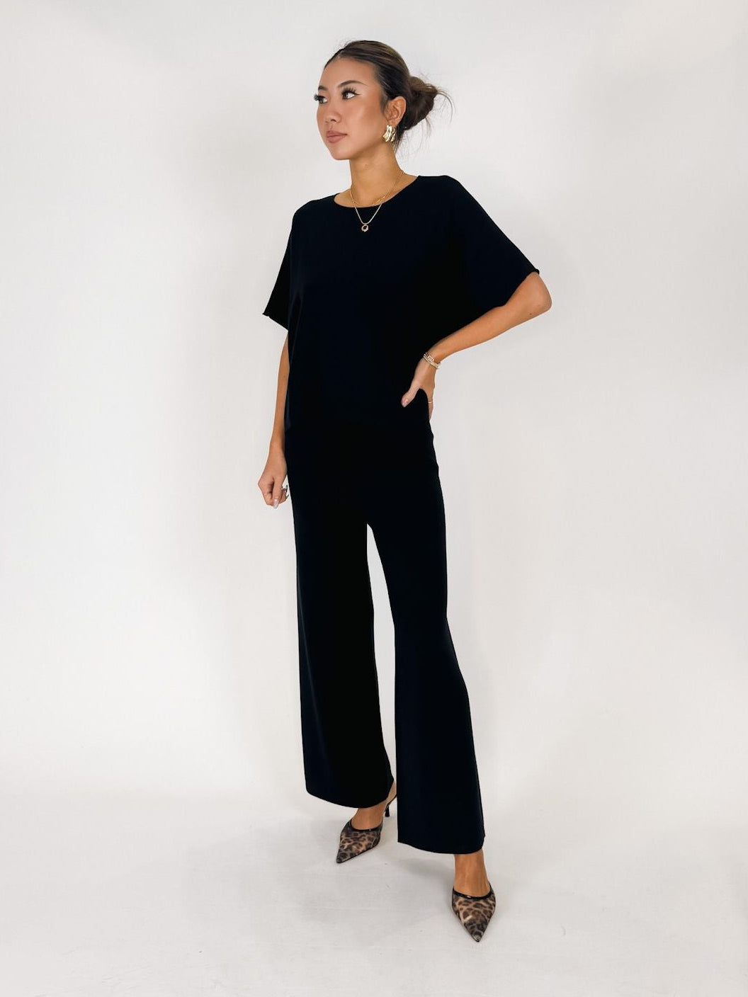 Splendid Christa Crop Sweater Pant