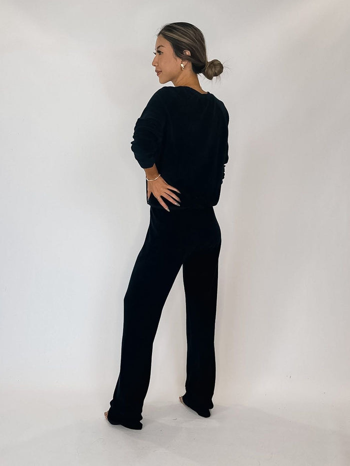 perfectwhitetee Saylor Loop Terry Raglan Pullover