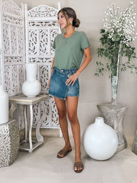 Free People Wynne Denim Skirt