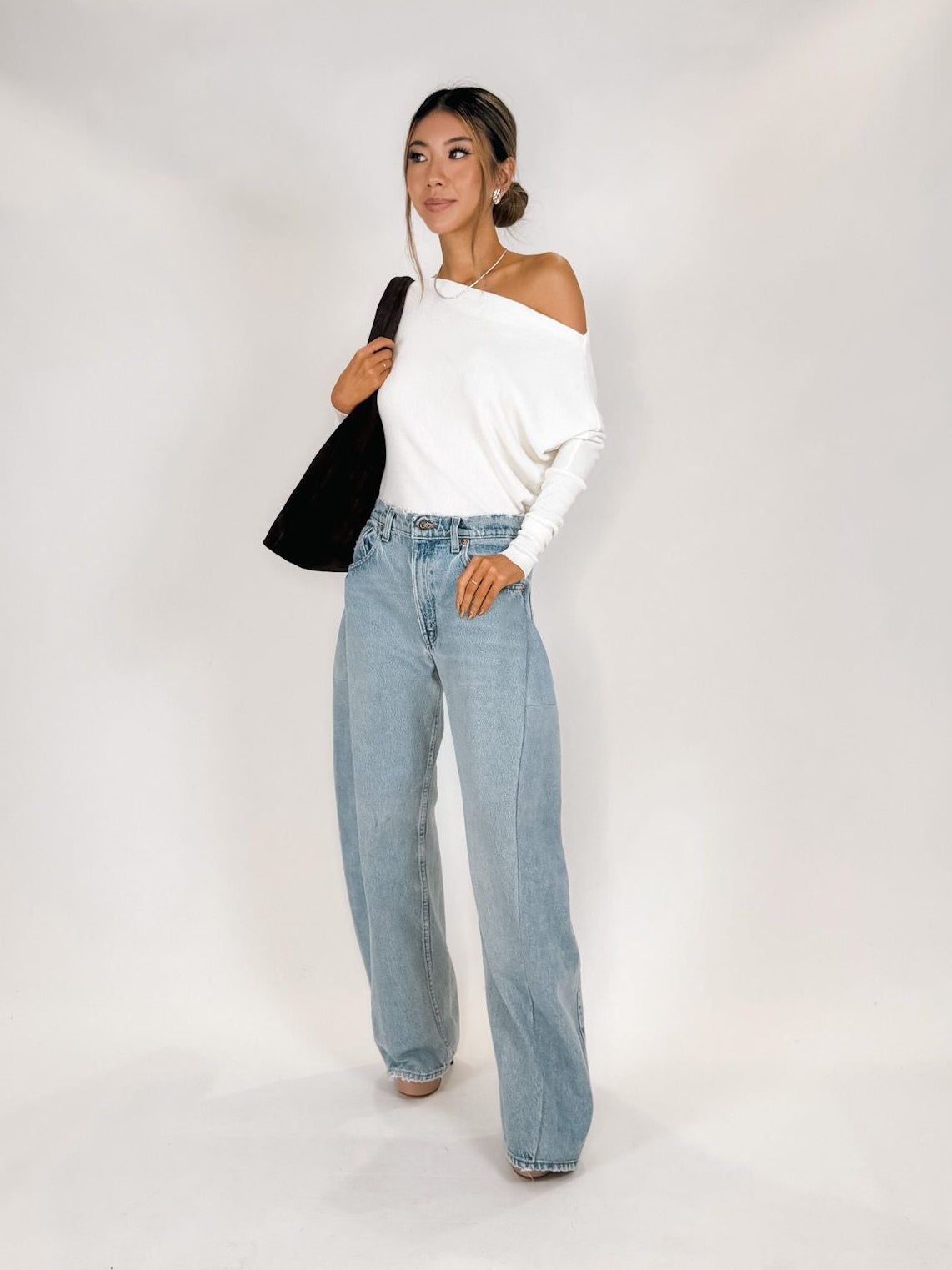 Enza Costa Knit Slouch Top