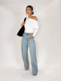 Enza Costa Knit Slouch Top