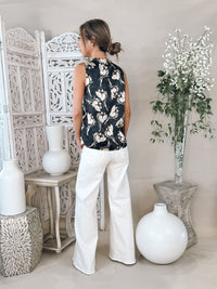 Go Silk Go Boho Surplus Blouse