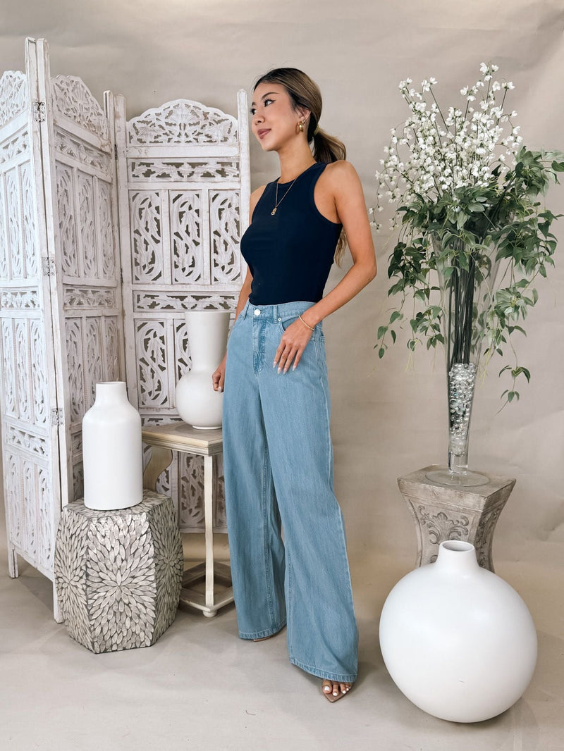 Z Supply Mia Loose Wide Leg Denim