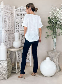 Mother The Mid Rise Dazzler Ankle Jean