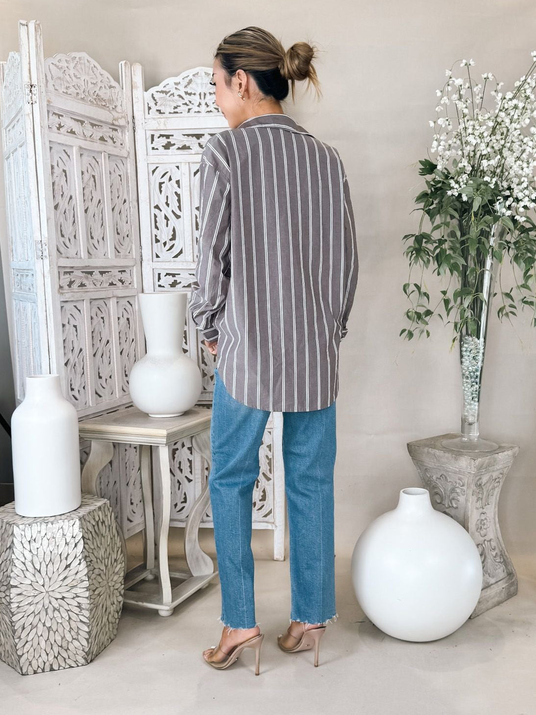 Z Supply Seaport Striped Shirt