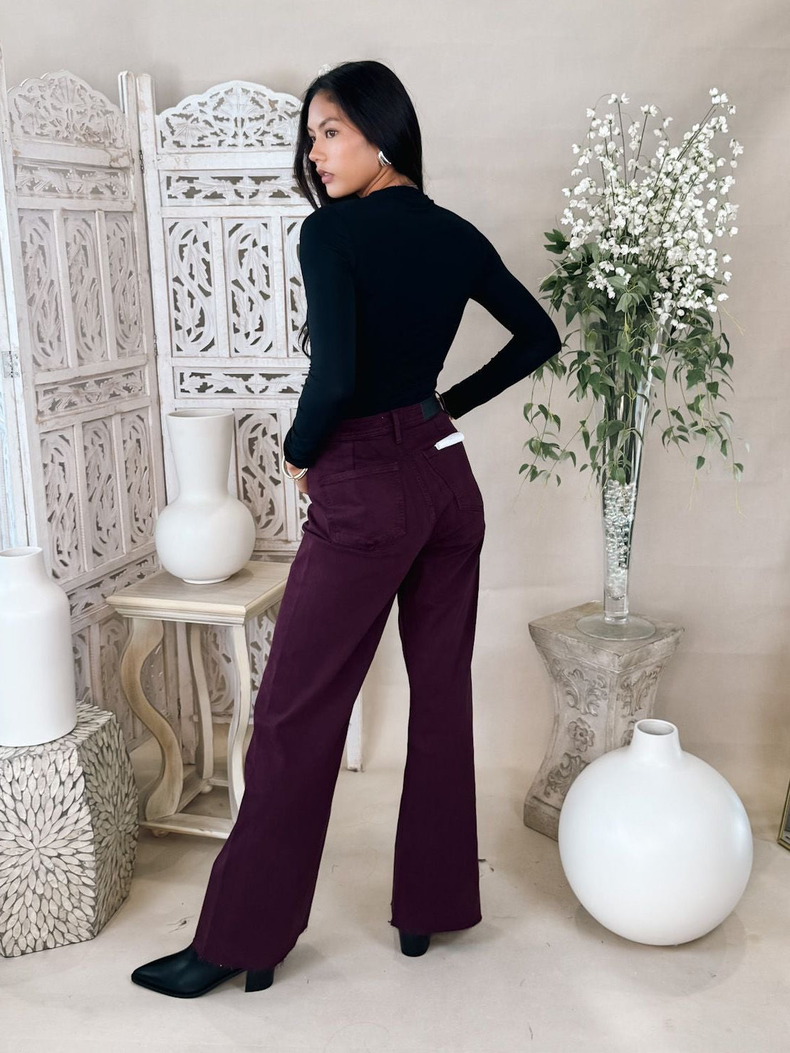 Pistola Penny High Rise Wide Leg