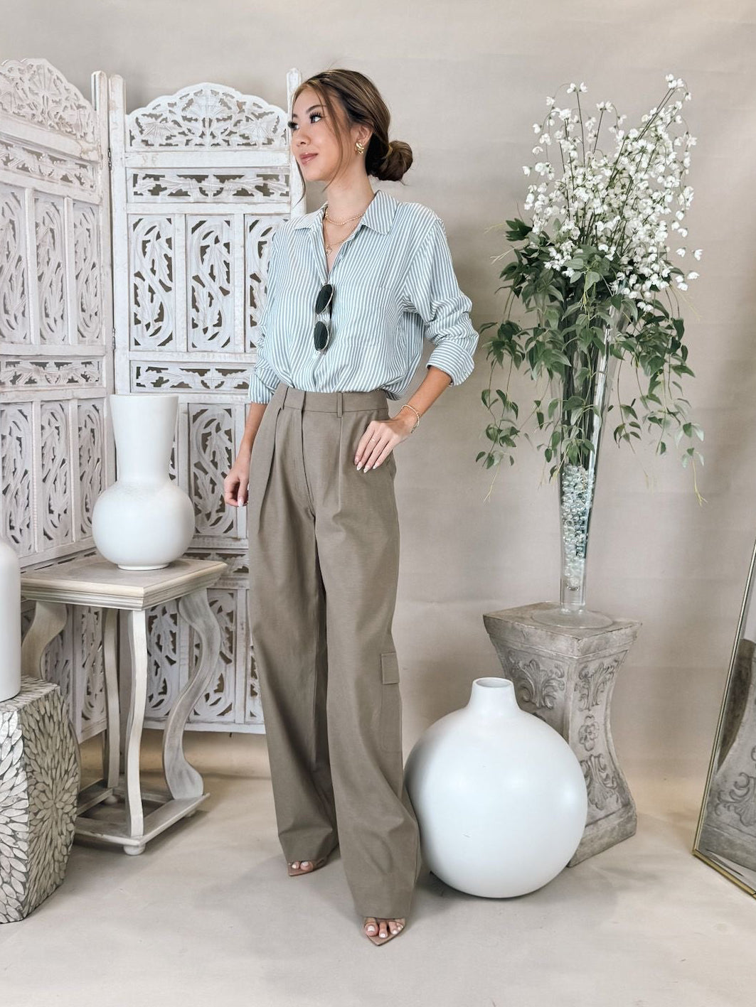 Splendid Kenna Stripe Button Down