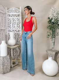 Pistola Christy Curved Hem Tank Top