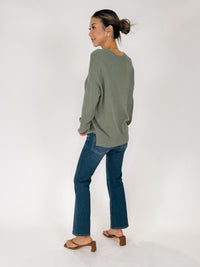 W. Cashmere Annette Crewneck Oversized Pullover
