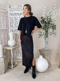 Enza Costa S/S Supima Structured Tee