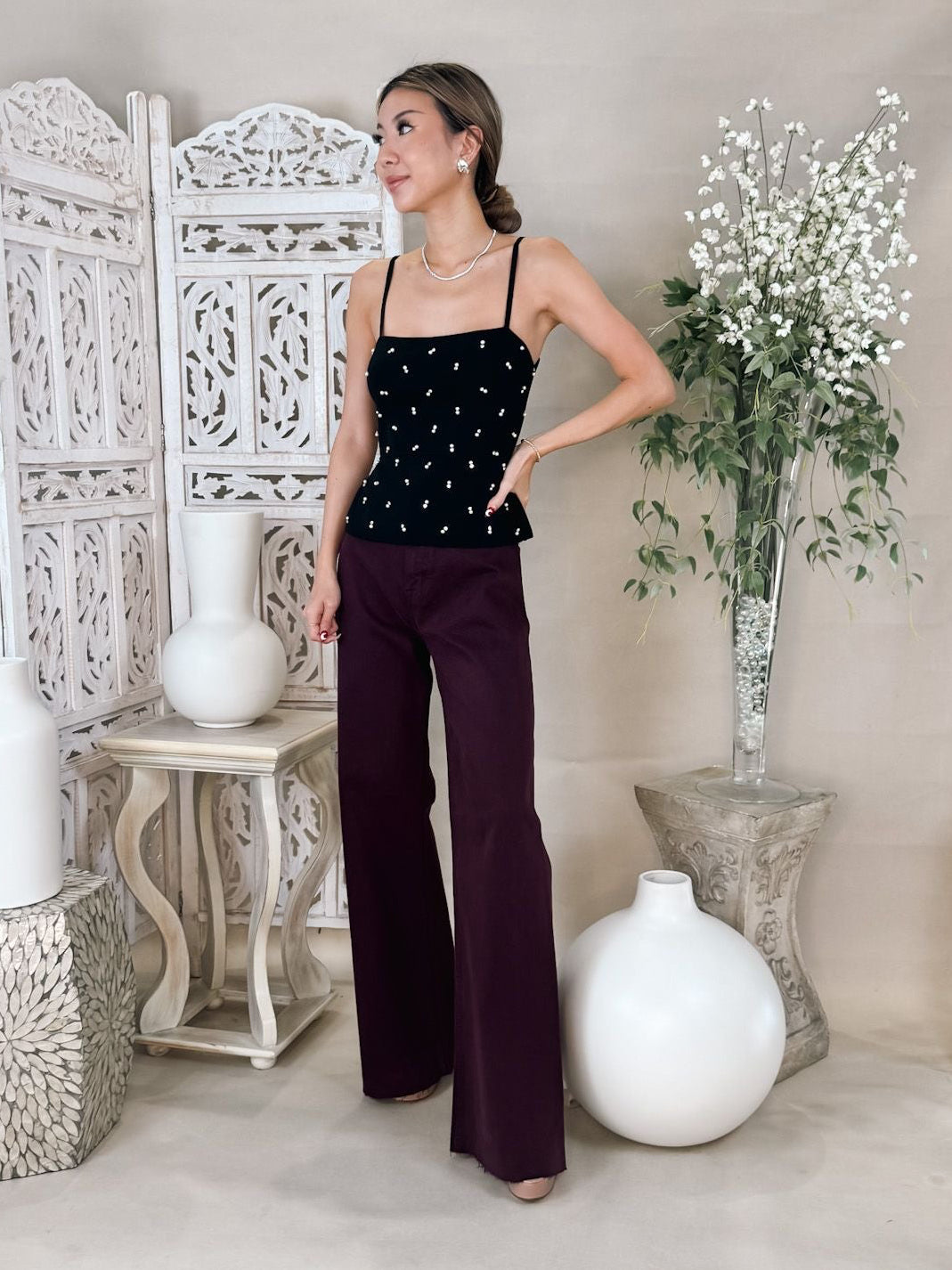 Pistola Penny High Rise Wide Leg